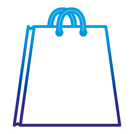 degraded line market shopping bag object design vector illustrationのイラスト素材