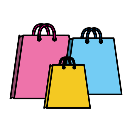 Shopping bags iconのイラスト素材