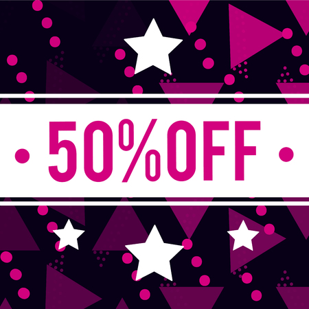 Sales, promotions and discountsのイラスト素材
