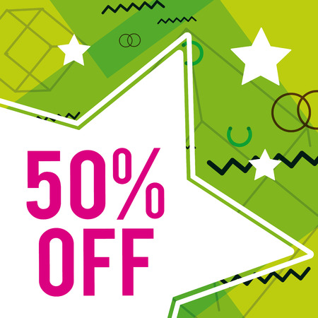 Sales, promotions and discountsのイラスト素材