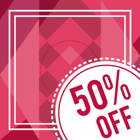 Sales, and discounts memphis style flyer vector illustration graphic designのイラスト素材