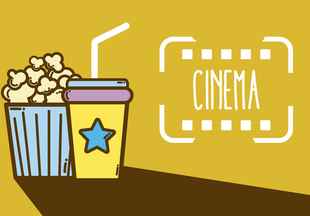 Cinema cute cartoon designの写真素材