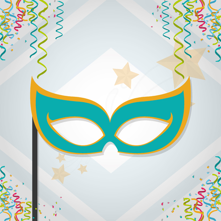 mask festival frame vector illustration graphic designのイラスト素材