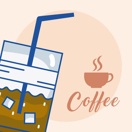 Delicious coffee conceptのイラスト素材