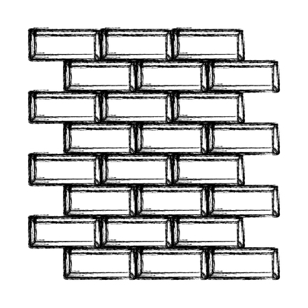 grunge wall structure brick block textureのイラスト素材