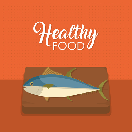 Healthy and delicious seafood cartoons vector illustration graphic designのイラスト素材