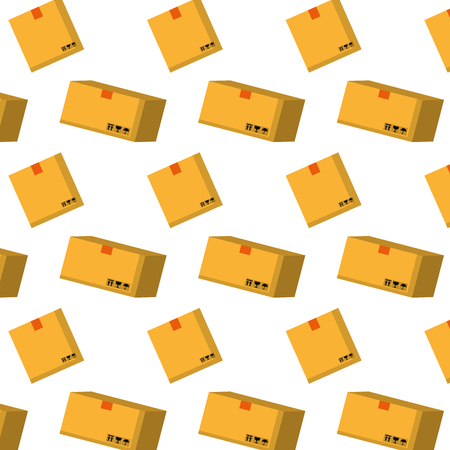 boxes product delivery packages backgroundのイラスト素材