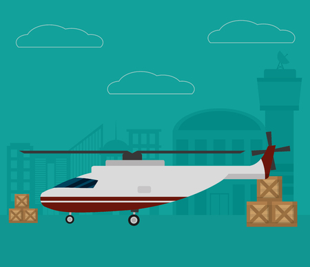 Transport and logisticsのイラスト素材