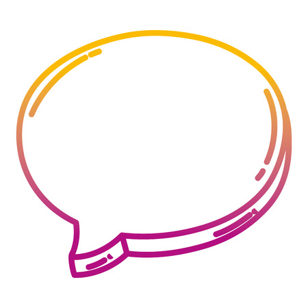 degraded line chat bubble text message note vector illustrationのイラスト素材
