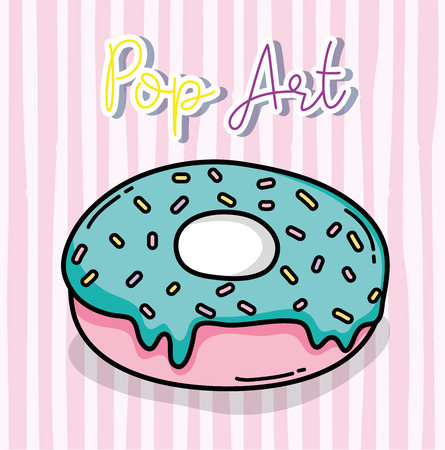 Pop art cartoonのイラスト素材