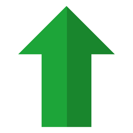 pictogram arrow diagram up direction vector illustrationのイラスト素材