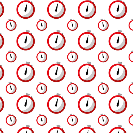 chronometer measure time object background vector illustrationのイラスト素材