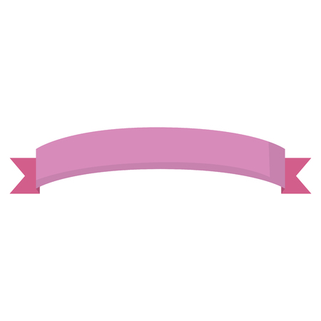 nice ribbon decoration accessory design vector illustrationのイラスト素材