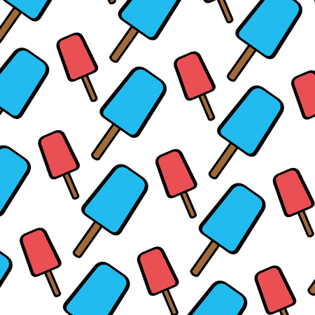 delicious ice lolly dessert backgroundの写真素材