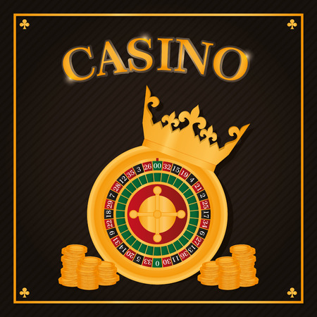 Casino game conceptのイラスト素材
