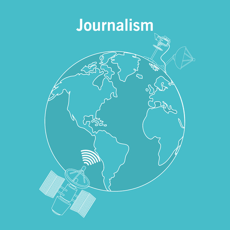 Journalism around the worldの写真素材