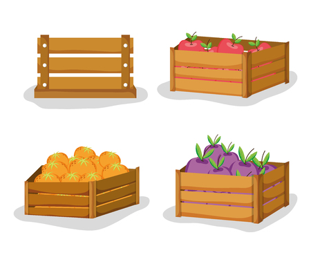 Set of farm icons collection vector illustration graphic designのイラスト素材