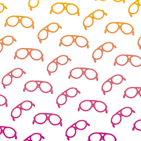 degraded line fashion sunglasses object design background vector illustrationのイラスト素材