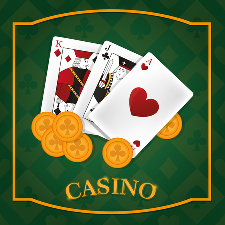 Casino game conceptの写真素材