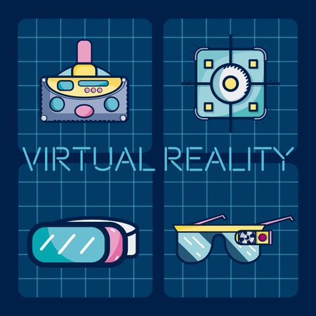 Virtual Reality technologyの写真素材