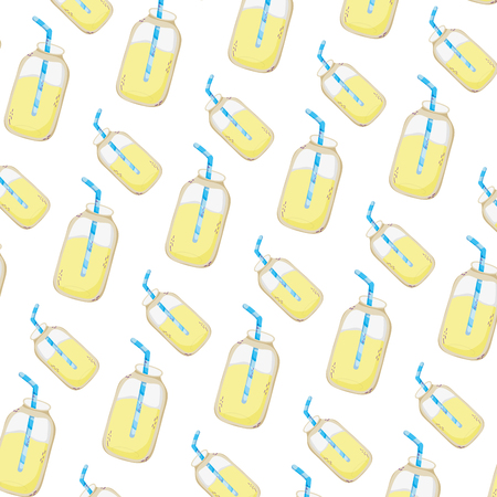 delicious fresh smoothie beverage background vector illustrationのイラスト素材