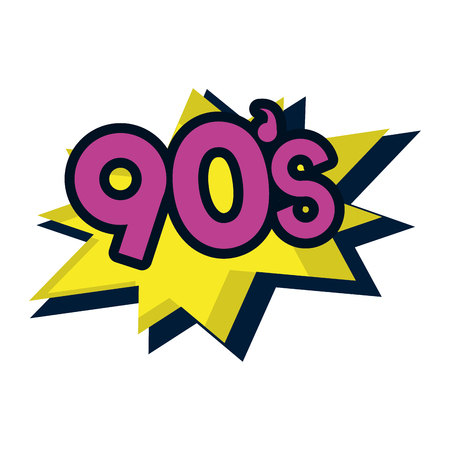 creative retro 90s fashion style vector illustrationのイラスト素材