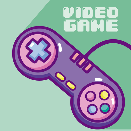 Videogame cartoons conceptのイラスト素材