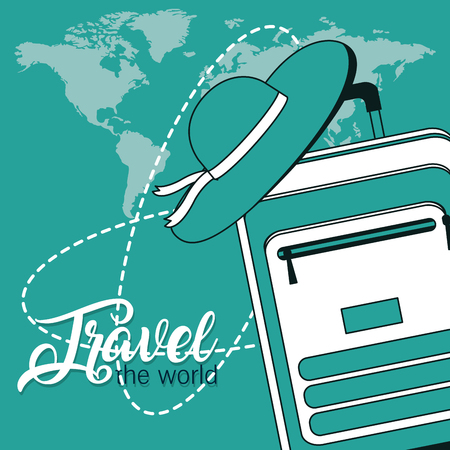 Travel the worldのイラスト素材