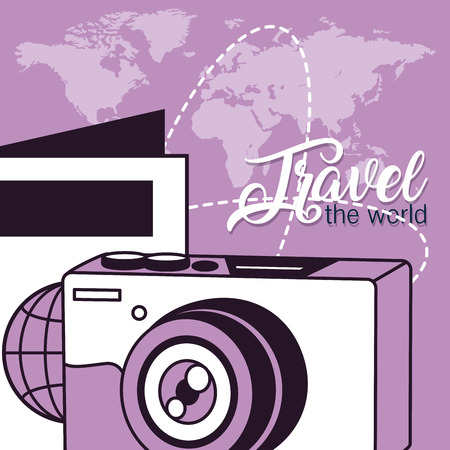 Travel the worldのイラスト素材