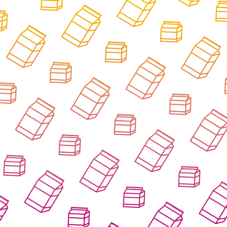 degraded line healthy milk box drink background vector illustrationのイラスト素材
