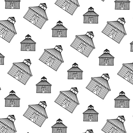 line face mask entertainment carnival background vector illustrationのイラスト素材