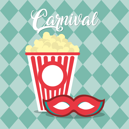 Carnival festival conceptのイラスト素材