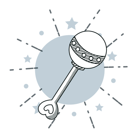 Cute doodle cartoonsのイラスト素材