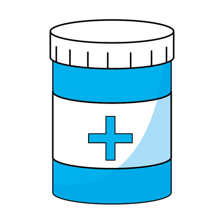 Medicine bottle symbolのイラスト素材