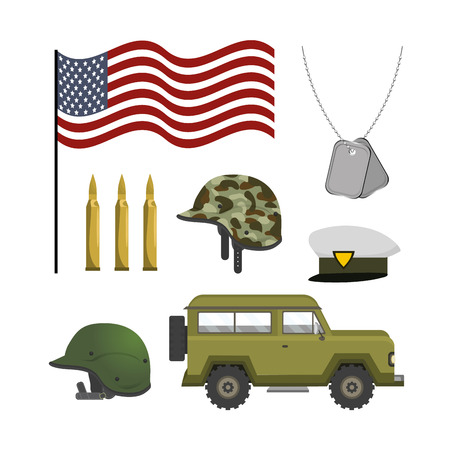 set national army patriotic forcesのイラスト素材