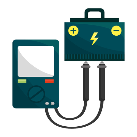 Isolated eco battery, Concept of Ecology renewable conservation saving support bio and environment Vector illustrationのイラスト素材