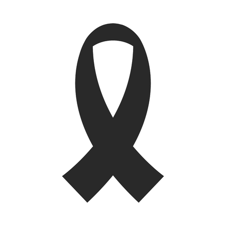 Decoration shop card protection support special holiday by ribbon illustration, flat and isolated designのイラスト素材