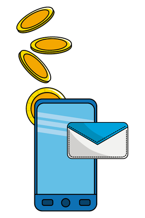 Money icon set design, financial commerce market market payment and buy theme Vector illustrationのイラスト素材