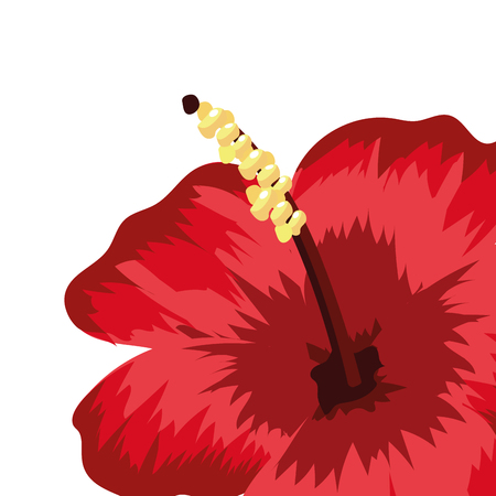 semaless floral flower pattern cartoon vector illustration graphic designのイラスト素材