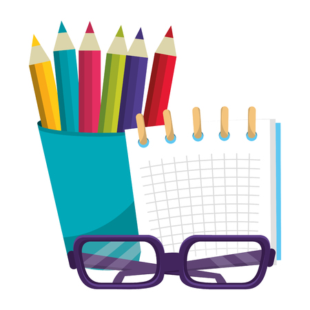 back to school tools vector illustration graphic designのイラスト素材