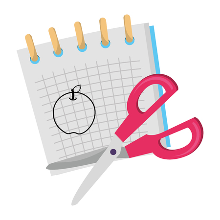 back to school tools vector illustration graphic designのイラスト素材