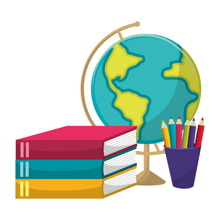 back to school tools vector illustration graphic designのイラスト素材