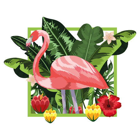 seamless floral pattern with swan cartoon vector illustration graphic designのイラスト素材