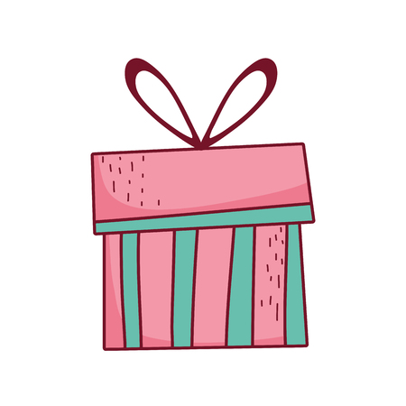 gift box present icon vector illustration designのイラスト素材