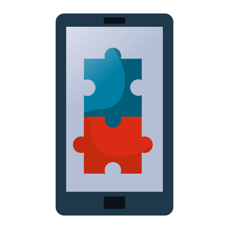 successful business concept element smartphone cartoon vector illustration graphic designのイラスト素材
