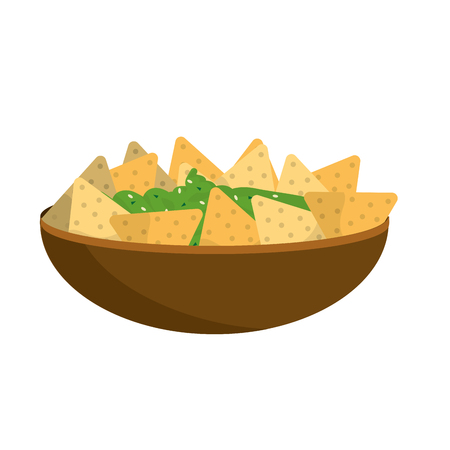 delicious mexican food cartoon vector illustration graphic designのイラスト素材