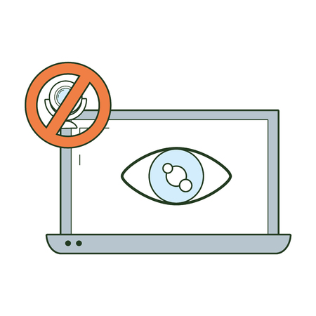 security system cartoonのイラスト素材
