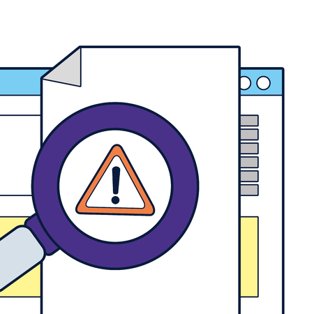 security system cartoonのイラスト素材