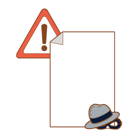 security system cartoon vector illustration graphic designのイラスト素材