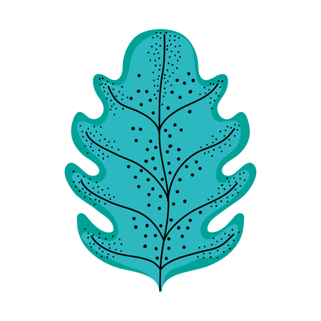 leaf plant isolated icon vector illustration designのイラスト素材